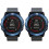2Pcs Blue Watch Shell Chic Protective Install Watch Frame 2