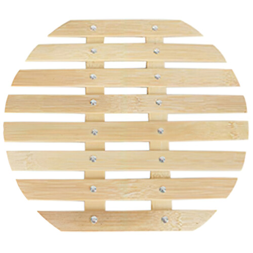 2Pcs Bamboo Steamer Mats Reusable Liner Mesh for Kitchen Use 2