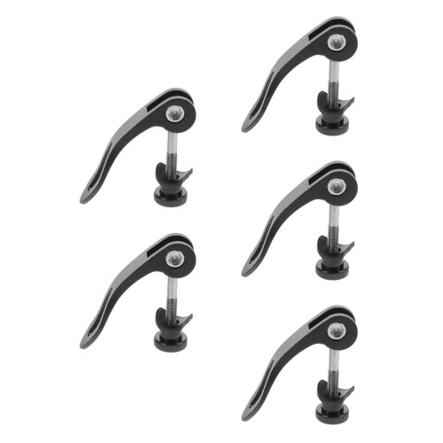 5Pcs Secure Fastening Quick Release Bike Seatpost Clamp Adjustable 2