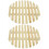 2Pcs Bamboo Steamer Mats Reusable Liner Mesh for Kitchen Use 6