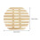 2Pcs Bamboo Steamer Mats Reusable Liner Mesh for Kitchen Use 9