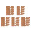 250Pcs Paper Library Card Bookmarks for Reading Tracking 5