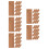 250Pcs Paper Library Card Bookmarks for Reading Tracking 9