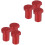 6 Pcs Workbench Stop Aluminum Alloy Keyboard Short Clip 4
