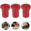 6 Pcs Workbench Stop Aluminum Alloy Keyboard Short Clip 10