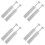 8Pcs Table Football Score Keepers Grey Plastic Multi-Use Counters 6
