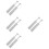 8Pcs Table Football Score Keepers Grey Plastic Multi-Use Counters 8