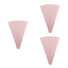 150Pcs Pink Flower Bouquet Wraps Durable Kraft Paper Plastic Bags