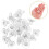 25Pcs Silicone Earring Backs for Studs Clear Locking Soft Comfort Fit 10