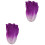 2Pcs Purple Artificial Lettuce Decoration PU Fake Vegetable Props 4