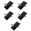 5Pcs Black Acrylic Book Stand Multi-Function Reading Holder for Home 7
