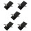 5Pcs Black Acrylic Book Stand Multi-Function Reading Holder for Home 8