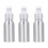 3Pcs Leakproof Silver Cocktail Atomizer Bottles Portable Spray Misters 5