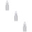 3Pcs Leakproof Silver Cocktail Atomizer Bottles Portable Spray Misters 10