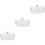 3Pcs Transparent Dried Fruit Container Snack Holder for Party Use 6