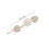 White Coat Toggle Buttons DIY Sewing Horn Button Accessories 2
