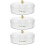 3Pcs Transparent Dried Fruit Container Snack Holder for Party Use 9