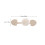 White Coat Toggle Buttons DIY Sewing Horn Button Accessories 3