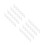 48Pcs Clear White Mini Scoops for Kitchen 4