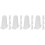 16Pcs White Silicone Cake Nozzle Covers for Piping Tip Protection 5
