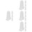 16Pcs White Silicone Cake Nozzle Covers for Piping Tip Protection 7