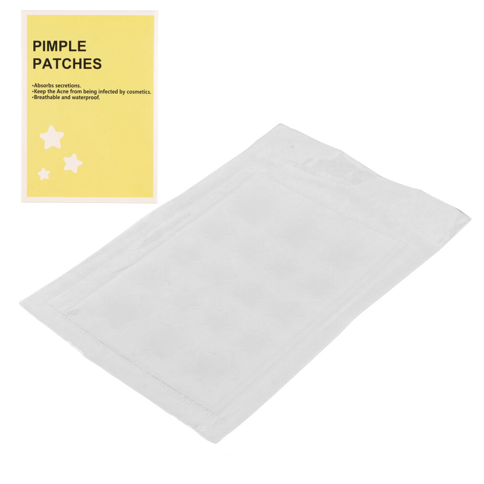 Hydrogel Acne Patch Star Shaped Design Absorb Exudates From Acne Fade Acne Marks Firming Skin Quick Dry Deep Moisturizing Repair Skin Isolate Air