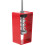 2Pcs Durable Spring Vibration Isolator Hanger Red for Meeting Rooms 2