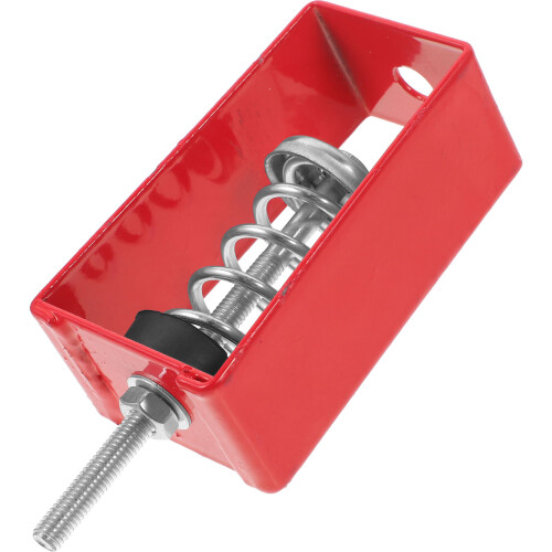 2Pcs Durable Spring Vibration Isolator Hanger Red for Meeting Rooms 2