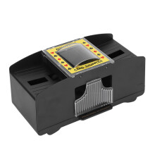 Lower Noise Higher Quality Automatic Card Shuffler Speedy Gentle Electric Poker Shuffler Machine Wide Application Portable Battery Operated