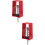 2Pcs Durable Spring Vibration Isolator Hanger Red for Meeting Rooms 8