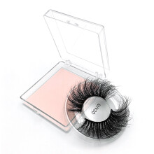 Environmentally Friendly False Eyelashes Thick Curly Reusable Artificial Fiber Lashes25mm Safe Product High Performance Dramatic Appearance for