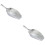 2Pcs Silver Aluminum Alloy Multi-Use Ice Scoop Kitchen Scoop with Grip 7