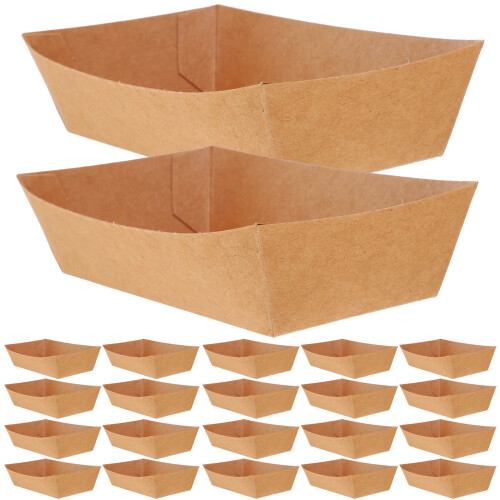 200Pcs Brown Paper for Parties and Picnics 1