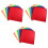120 Pcs Pupils Patchwork Polyester Cloth 3