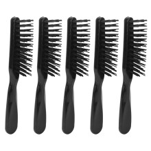 Ergonomically Designed Nylon Teasing Hair Brush Smoothing Hair Comb Eliminates Frizz Comfortable Touch Salon Teasing Set Add Volume Hair Brush for