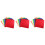 120 Pcs Pupils Patchwork Polyester Cloth 4