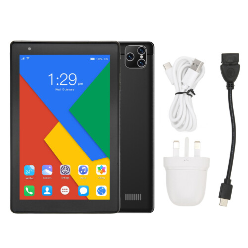USB C Full Function Android Tablet8Inch Quad Core Octa Core CPU Rich Interface GMS Certified Fast Image Processing Backlit Keyboard IPS HD Display