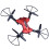Drone με δυνατότητα συγκράτησης ύψους για παιδιά και αρχάριους, FPV HD κάμερα, 4