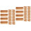 200Pcs Brown Paper for Parties and Picnics 3