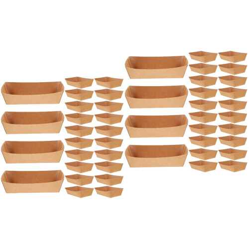 200Pcs Brown Paper for Parties and Picnics 2