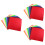 120 Pcs Pupils Patchwork Polyester Cloth 6
