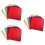 120 Pcs Pupils Patchwork Polyester Cloth 7