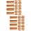 200Pcs Brown Paper for Parties and Picnics 6