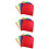 120 Pcs Pupils Patchwork Polyester Cloth 8