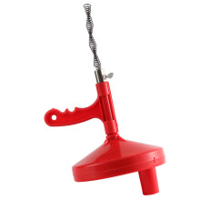 Manual Drain Auger Snake Tool With Flexible Steel Wire And Adjustable Length For Fast Clog Removal In Kitchen Bathroom Toilet And Floor Drains
