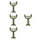 4Pcs Iron Fan Arms Green Ceiling Fan Support Rods for Easy Replacement 9