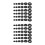 520Pcs Rubber Cable Grommet Assortment Black Waterproof Wire Seal Kit 7