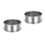 2Pcs Portable Stainless Steel Paint and Clay Mesh Strainer Filter 8