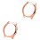 2Pcs Rose Gold Watch Protective Case Durable Shell for Smart Watch 3
