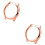 2Pcs Rose Gold Watch Protective Case Durable Shell for Smart Watch 6